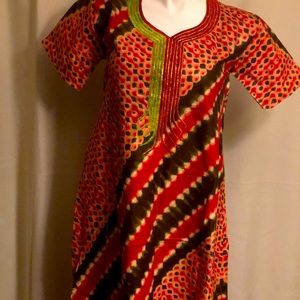 African free dress print